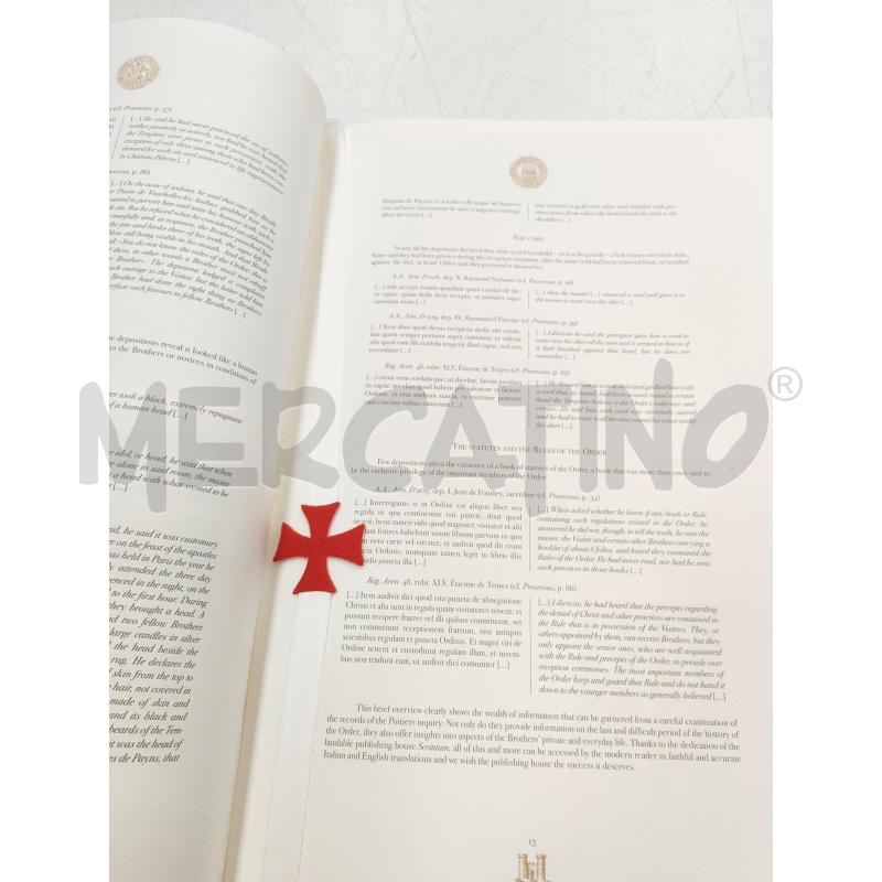 SCRINIUM, PROCESSUS CONTRA TEMPLARIOS A.S.V. INCHIESTA TRADOTTA IN ITALIANO | Mercatino dell'Usato Verona fiera 5