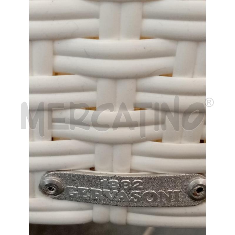 SEDIE PZ. 2 GERVASONI BIA FINTO RATTAN | Mercatino dell'Usato Verona fiera 4
