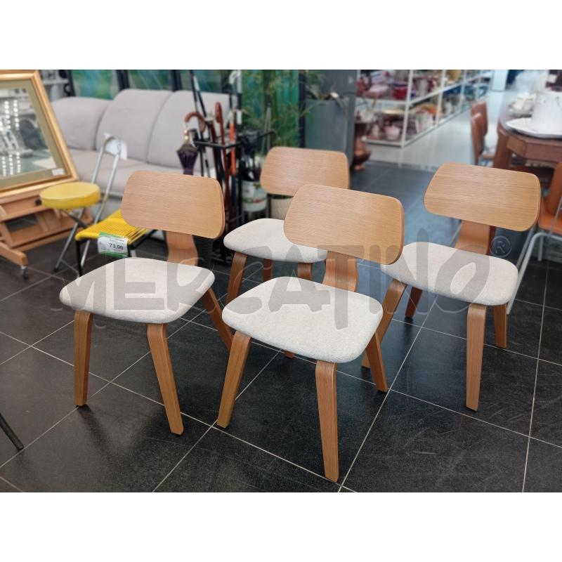 SEDIE PZ. 4 - GENA - KAVE HOME | Mercatino dell'Usato Verona fiera 1