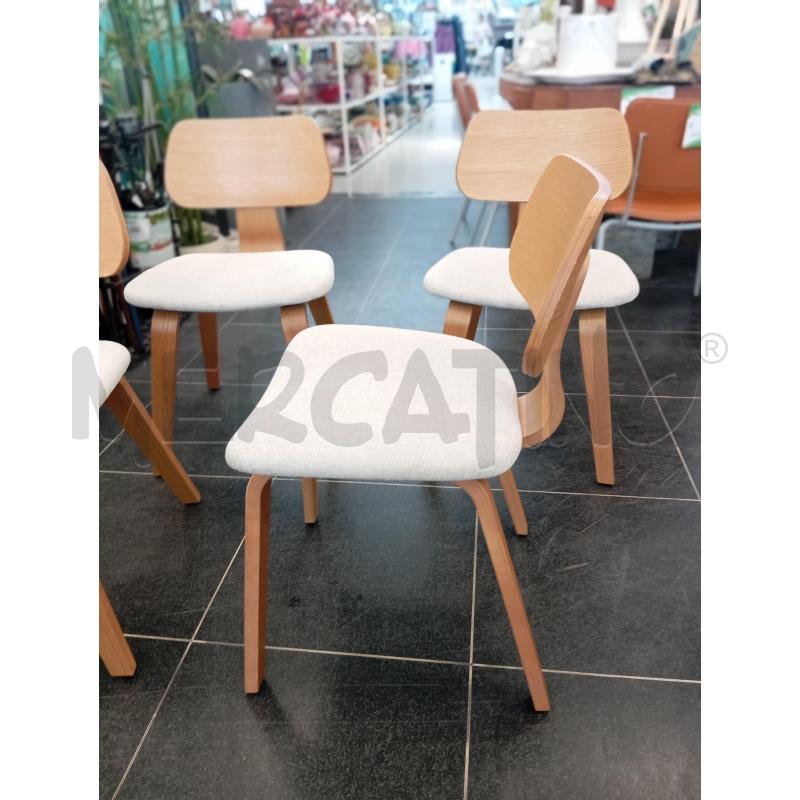 SEDIE PZ. 4 - GENA - KAVE HOME | Mercatino dell'Usato Verona fiera 2