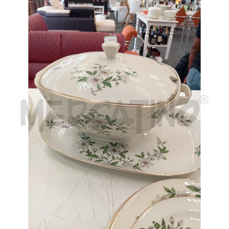 SERVIZIO PIATTI SELB BAVARIA 36+5 DEC FIORE BIANCO | Mercatino dell'Usato Verona fiera 3