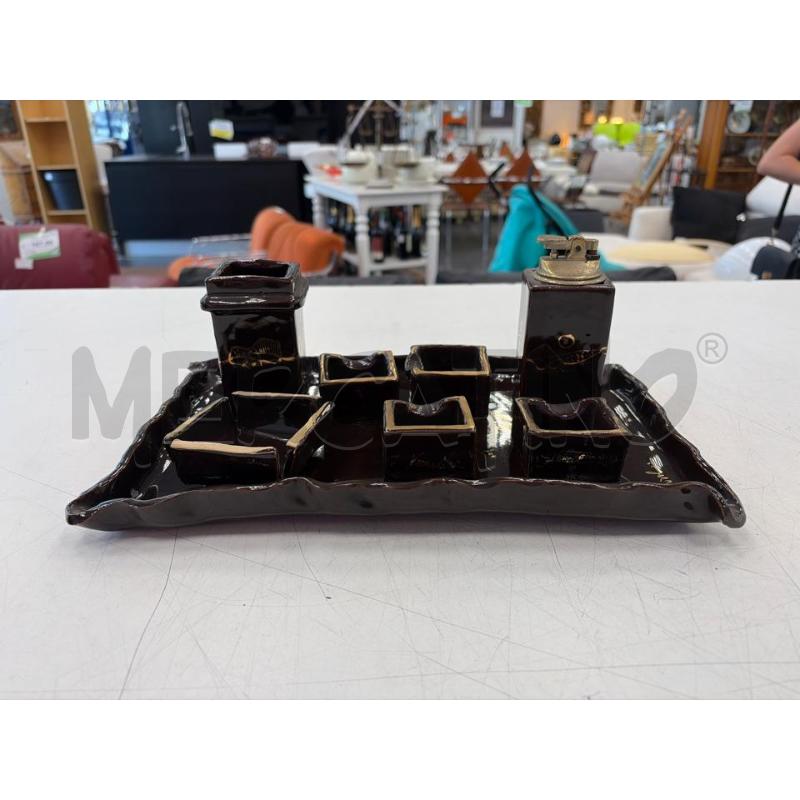 SET DA FUMO CERAMICA MARR DEC DOR VERZOLINI | Mercatino dell'Usato Verona fiera 2