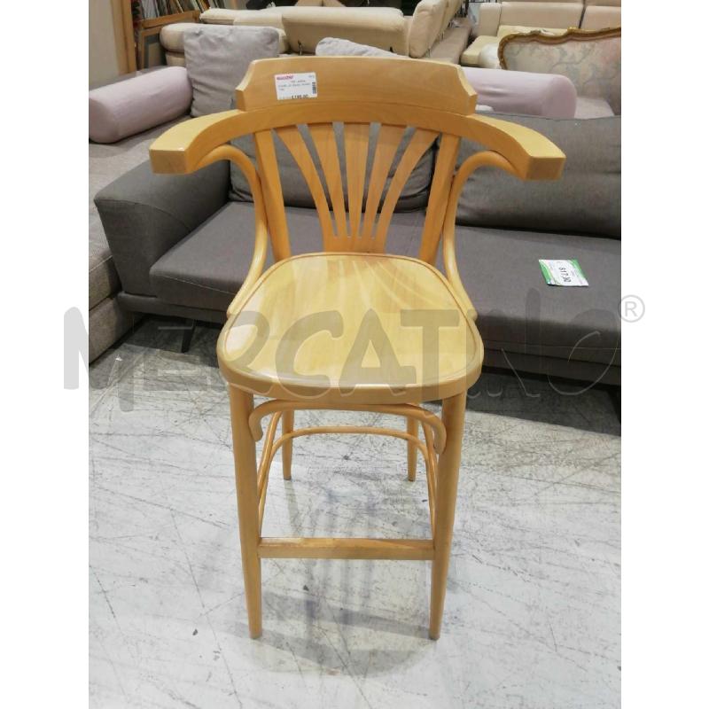 SGABELLO LEGNO CHIARO TON | Mercatino dell'Usato Verona fiera 1