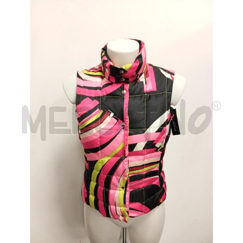 SMANICATO DONNA EMILIO PUCCI NERO ROSA FUCSIA   | Mercatino dell'Usato Verona fiera 1