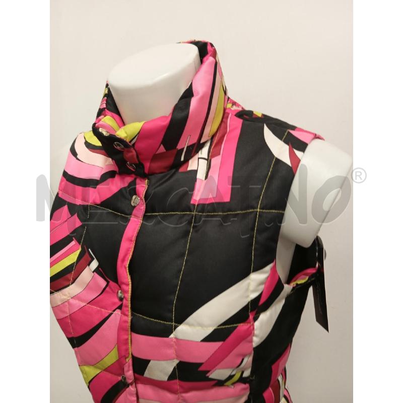 SMANICATO DONNA EMILIO PUCCI NERO ROSA FUCSIA   | Mercatino dell'Usato Verona fiera 2
