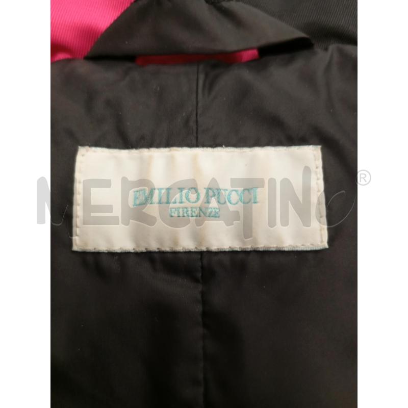 SMANICATO DONNA EMILIO PUCCI NERO ROSA FUCSIA   | Mercatino dell'Usato Verona fiera 5