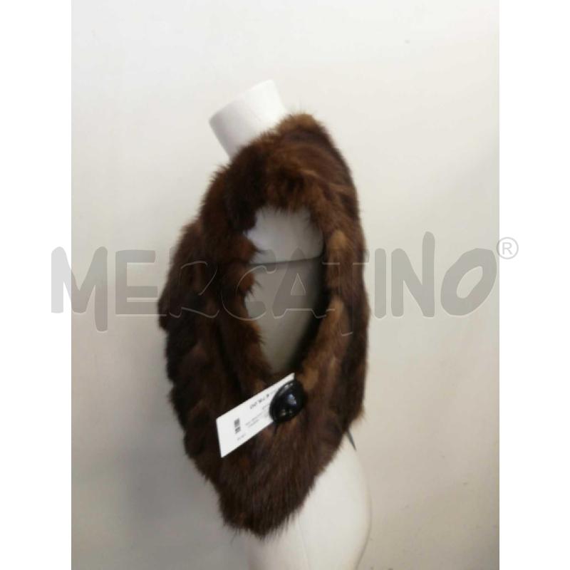 SMANICATO D VISONE MARRONE CODINE  | Mercatino dell'Usato Verona fiera 2