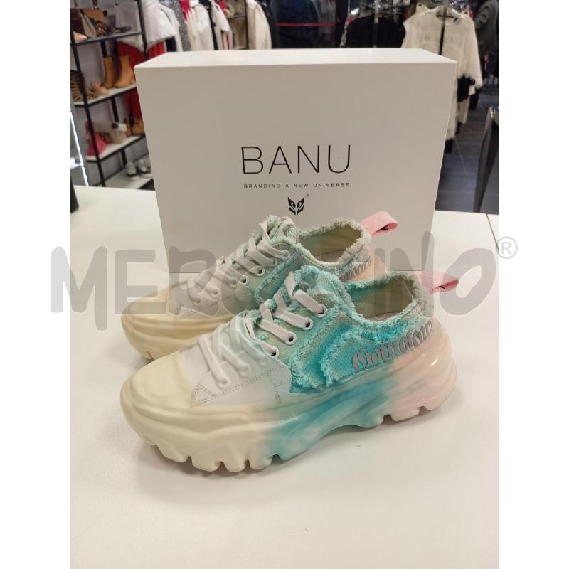 SNEAKERS DONNA BANU PINK BLU  | Mercatino dell'Usato Verona fiera 1