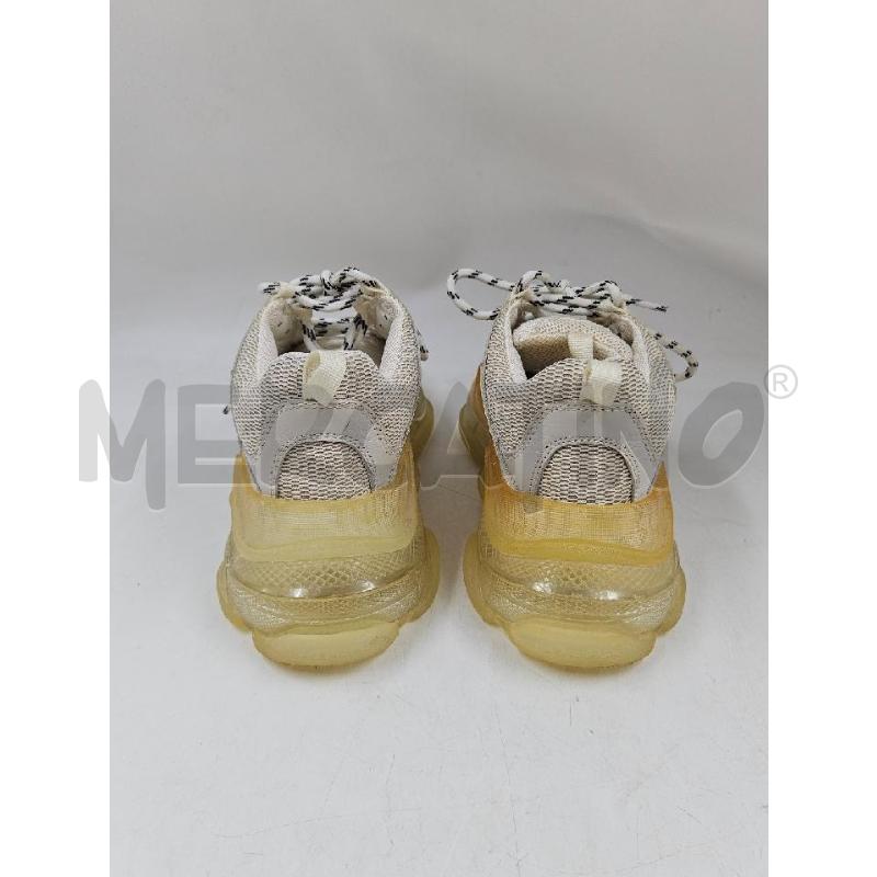 SNEAKERS D BALENCIAGA BIANCHE SUOLA TRASPARENTE  | Mercatino dell'Usato Verona fiera 4