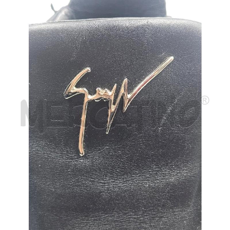 SNEAKERS D GIUSEPPE ZANOTTI NERE IN PELLE  | Mercatino dell'Usato Verona fiera 5