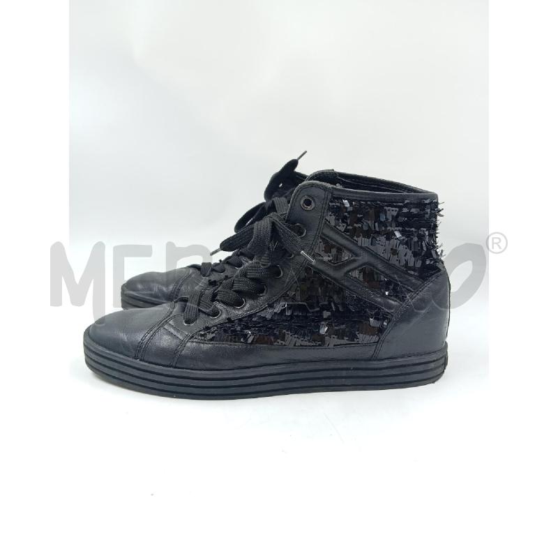 SNEAKERS D HOGAN PAILLETTES NERE  | Mercatino dell'Usato Verona fiera 1