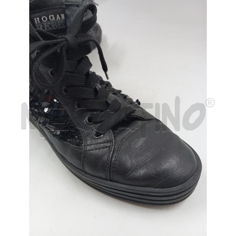 SNEAKERS D HOGAN PAILLETTES NERE  | Mercatino dell'Usato Verona fiera 5