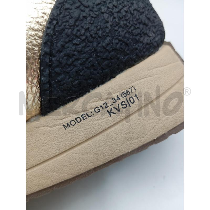 SNEAKERS D KEHNOO DORATE NERE  | Mercatino dell'Usato Verona fiera 5