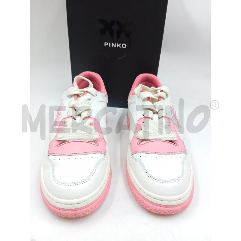 SNEAKERS D PINKO CALF LATHER MILK PINK  | Mercatino dell'Usato Verona fiera 2