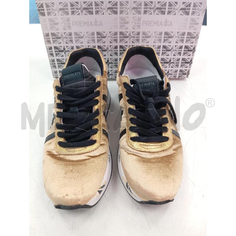 SNEAKERS D PREMIATA VELLUTO DORATO  | Mercatino dell'Usato Verona fiera 2