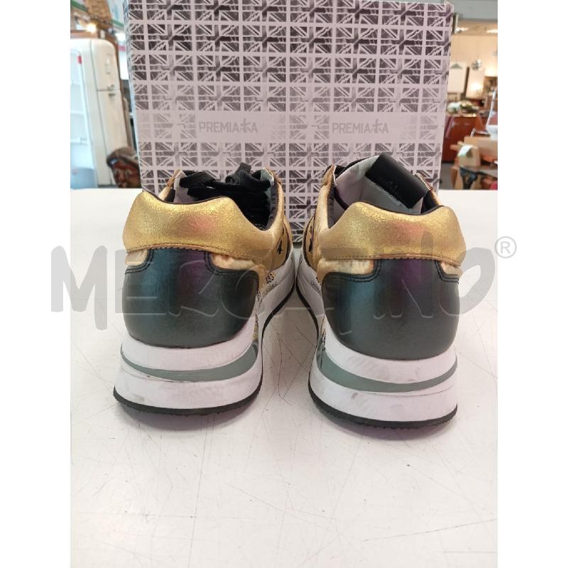 SNEAKERS D PREMIATA VELLUTO DORATO  | Mercatino dell'Usato Verona fiera 3