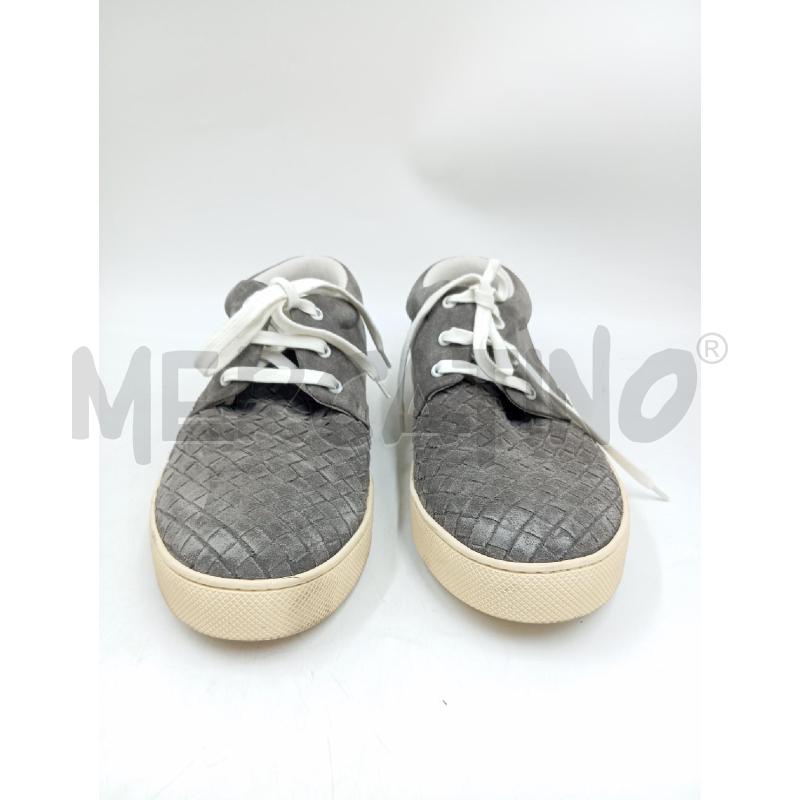 SNEAKERS UOMO BOTTEGA VENETA GRIGIO INTRECCIATO | Mercatino dell'Usato Verona fiera 2