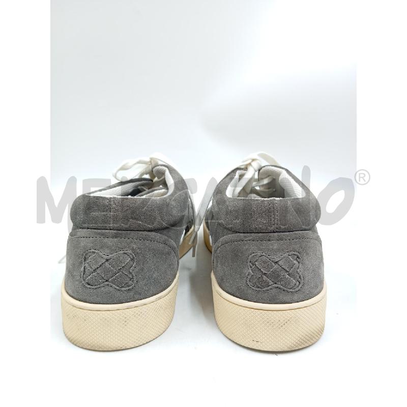 SNEAKERS UOMO BOTTEGA VENETA GRIGIO INTRECCIATO | Mercatino dell'Usato Verona fiera 3