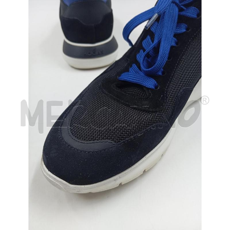 SNEAKERS UOMO ZIG ZAG NERO BLU  | Mercatino dell'Usato Verona fiera 5