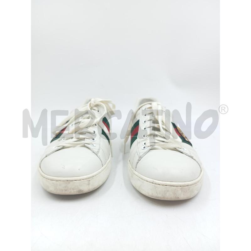 SNEAKERS U GUCCI BIANCHE ACE TIGER  | Mercatino dell'Usato Verona fiera 2