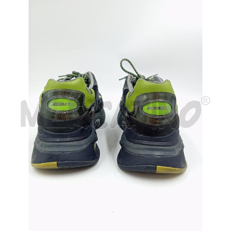 SNEAKERS U PREMIATA NERO VERDE | Mercatino dell'Usato Verona fiera 3