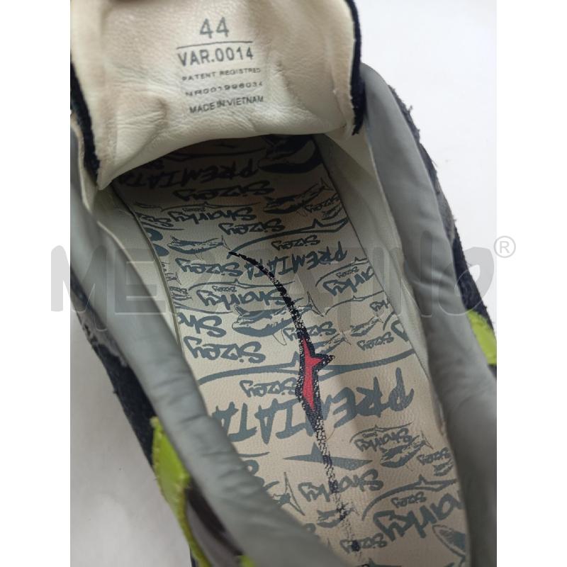 SNEAKERS U PREMIATA NERO VERDE | Mercatino dell'Usato Verona fiera 4