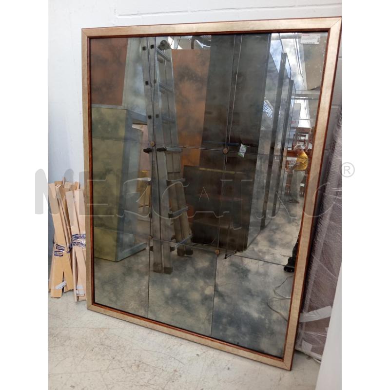 SPECCHIERA GRANDE VETRO FUME' ANTICATO | Mercatino dell'Usato Verona fiera 1
