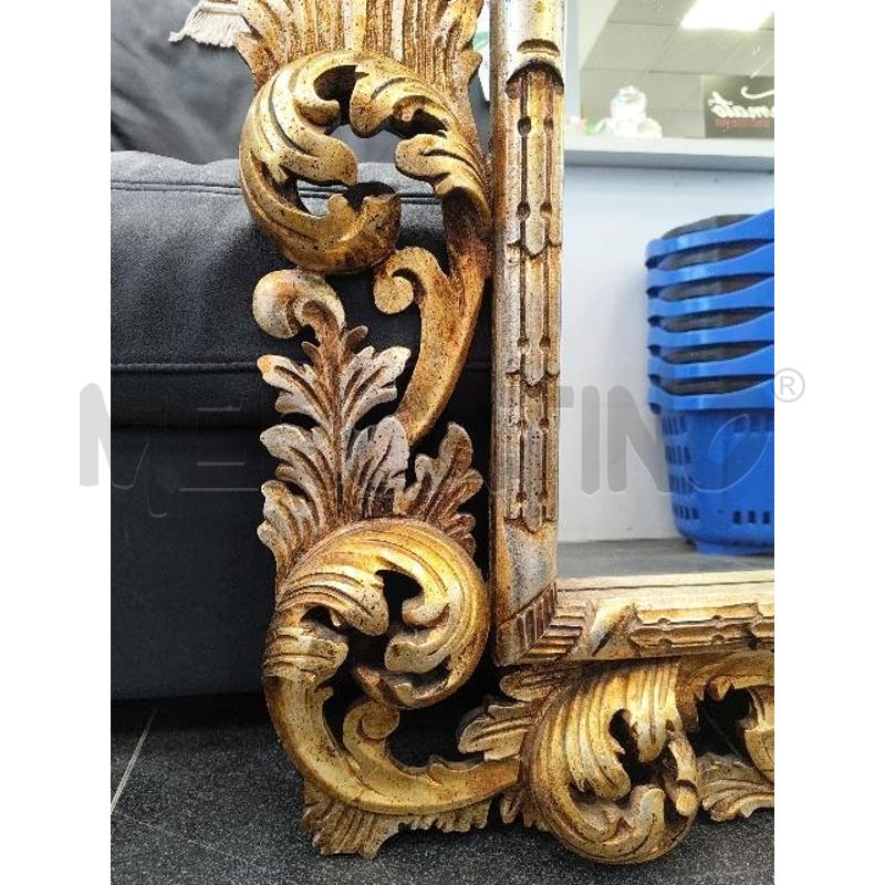 SPECCHIO C/DOR FOGLIE BAROCCO 52.5 X 78 | Mercatino dell'Usato Verona fiera 5