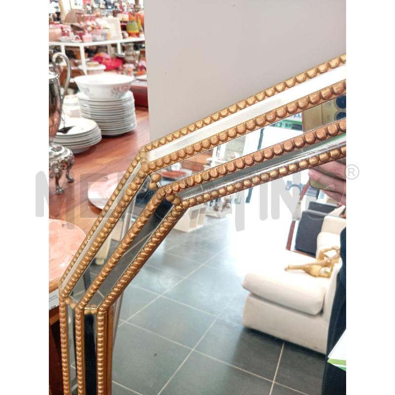 SPECCHIO CURVO OTTONE BORCHIE VET MOLATO | Mercatino dell'Usato Verona fiera 2
