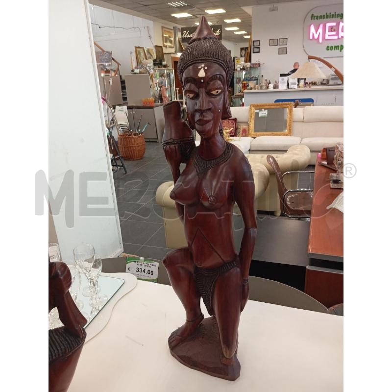 STATUA AFRICA APPENA SOTTO 1M | Mercatino dell'Usato Verona fiera 1