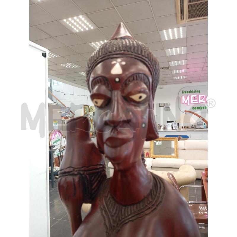 STATUA AFRICA APPENA SOTTO 1M | Mercatino dell'Usato Verona fiera 2