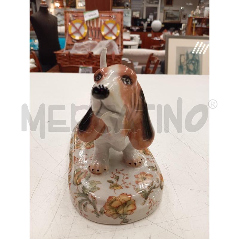 STATUINA BEAGLE JORDAN MACCHIE MARRONI NERE | Mercatino dell'Usato Verona fiera 2