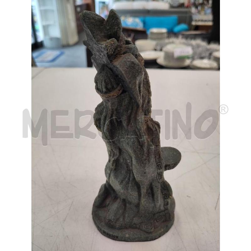 STATUINA ETNICA PIETRA VERDE T/MOSAICO | Mercatino dell'Usato Verona fiera 2