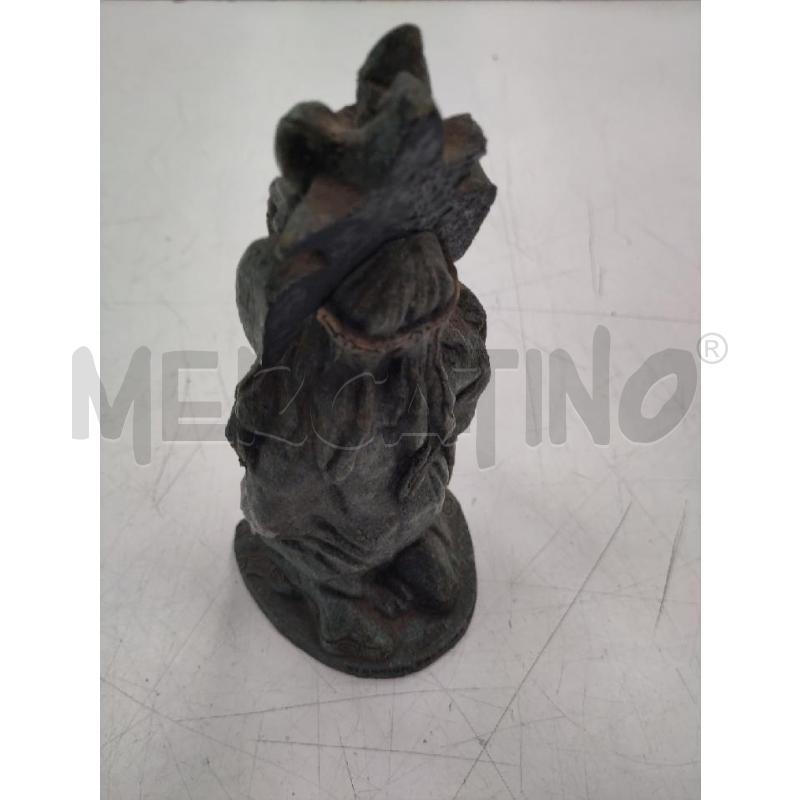 STATUINA ETNICA PIETRA VERDE T/MOSAICO | Mercatino dell'Usato Verona fiera 4