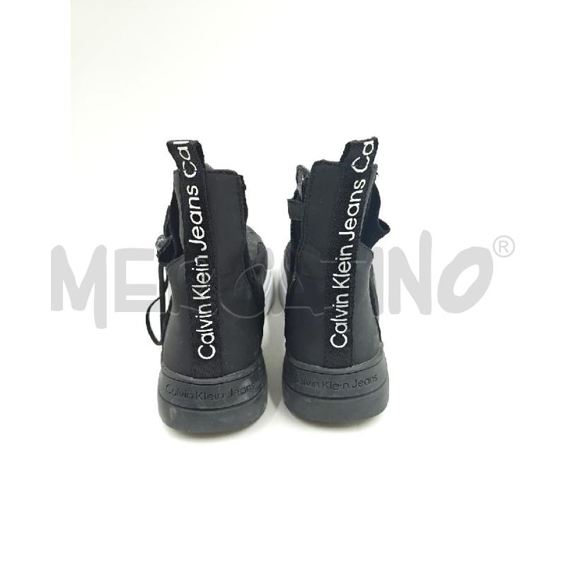 STIVALETTI D CALVIN KLEIN NERE SUOLA ALTA  | Mercatino dell'Usato Verona fiera 3