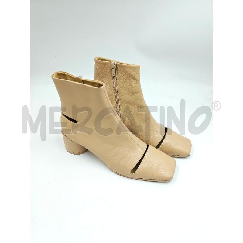 STIVALETTI D MM6 MAISON MARGIELA BEIGE CERN LAT | Mercatino dell'Usato Verona fiera 2