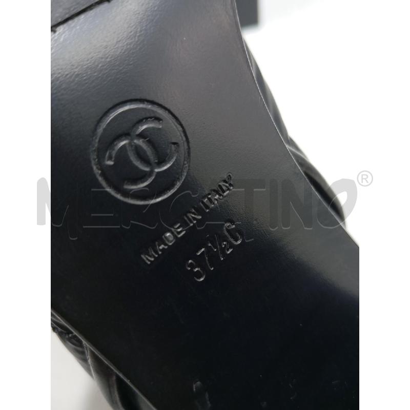 STIVALI DONNA CHANEL PUFFER PELLE NERO | Mercatino dell'Usato Verona fiera 4