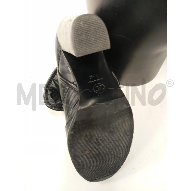 STIVALI DONNA CHANEL PUFFER PELLE NERO | Mercatino dell'Usato Verona fiera 5