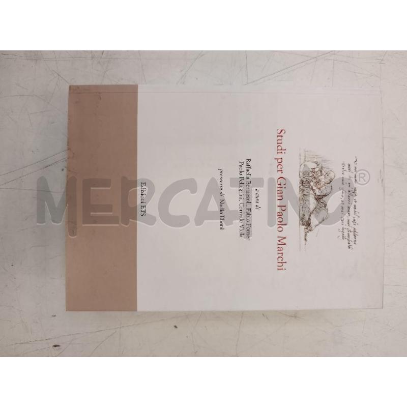 STUDI PER GIAN PAOLO MARCHI | Mercatino dell'Usato Verona fiera 1