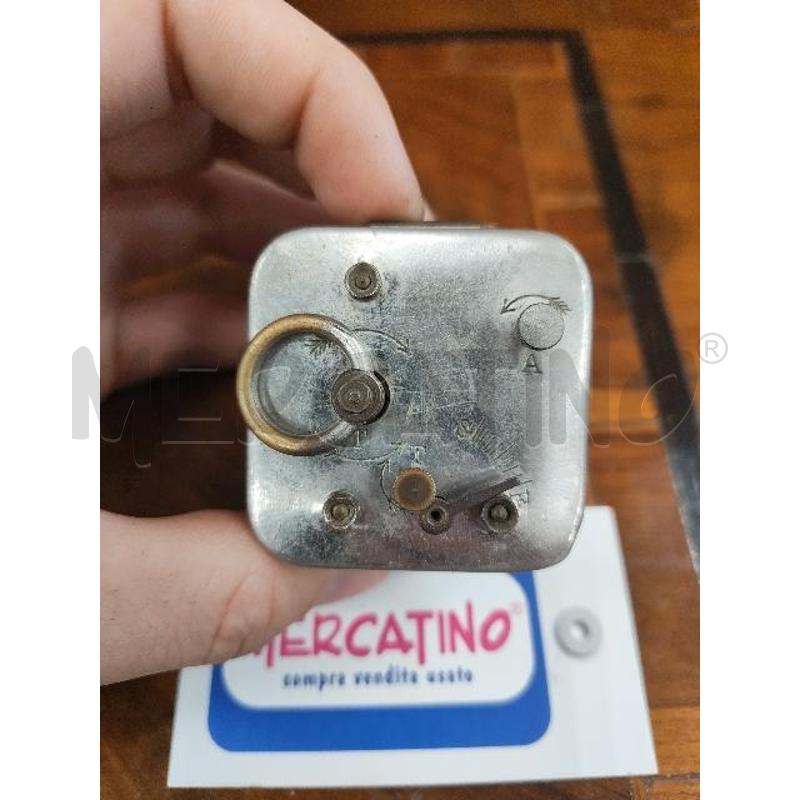 SVEGLIA INIZI 900 METALLO CUBICA | Mercatino dell'Usato Verona fiera 3