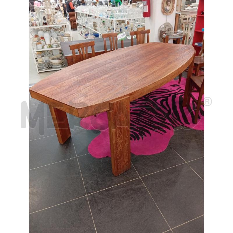 TAVOLO LEGNO GREZZO | Mercatino dell'Usato Verona fiera 1