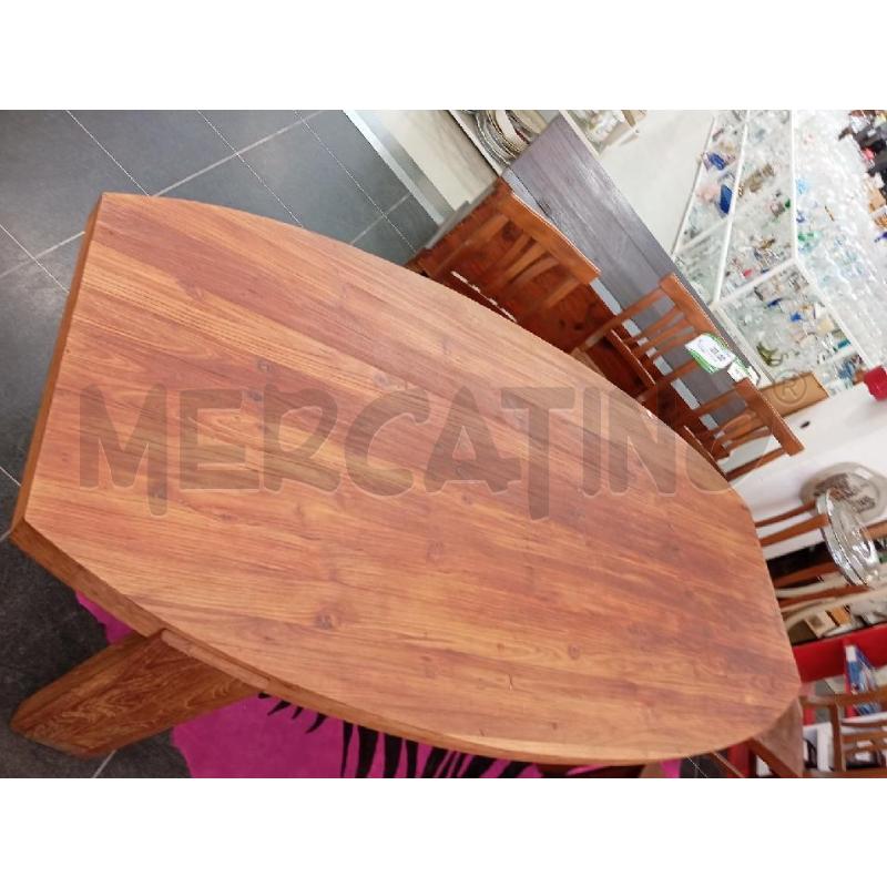 TAVOLO LEGNO GREZZO | Mercatino dell'Usato Verona fiera 2