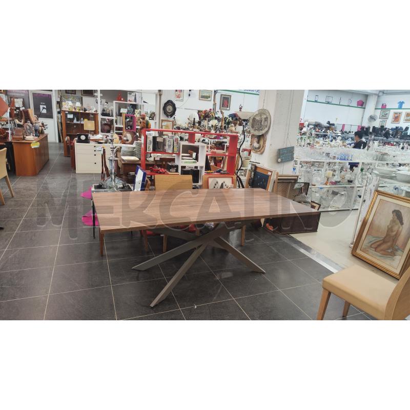 TAVOLO PIANO LEGNO B/CROCE MET GRIGIO | Mercatino dell'Usato Verona fiera 2