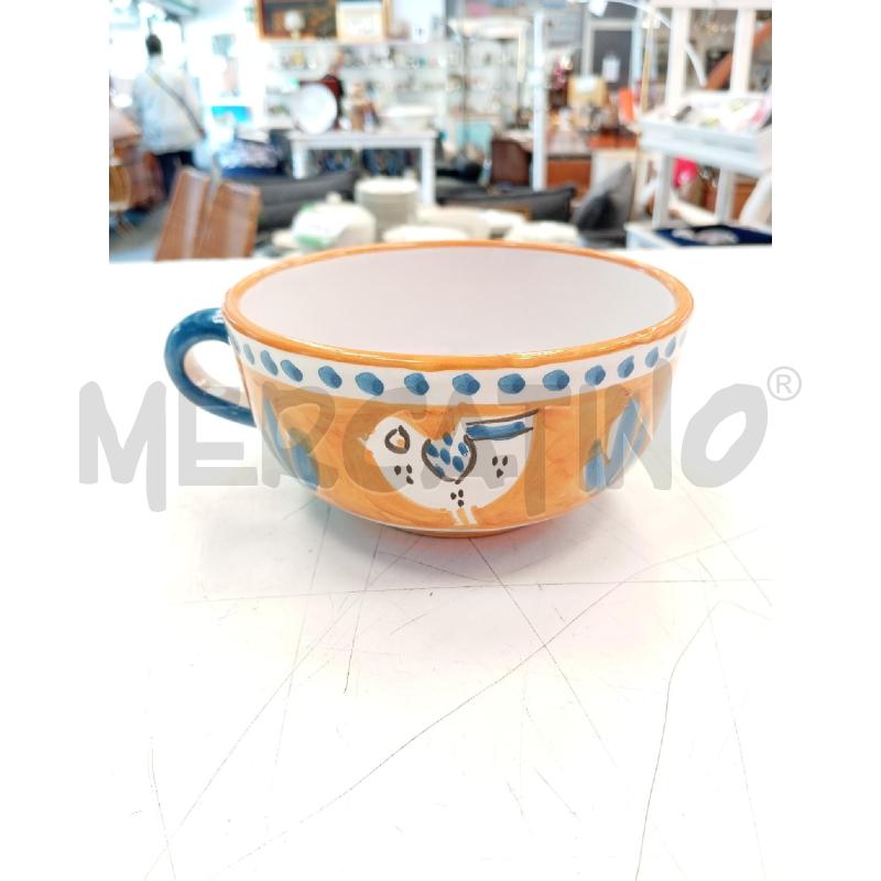 TAZZA SOLIMENE ARANCIONE  | Mercatino dell'Usato Verona fiera 1