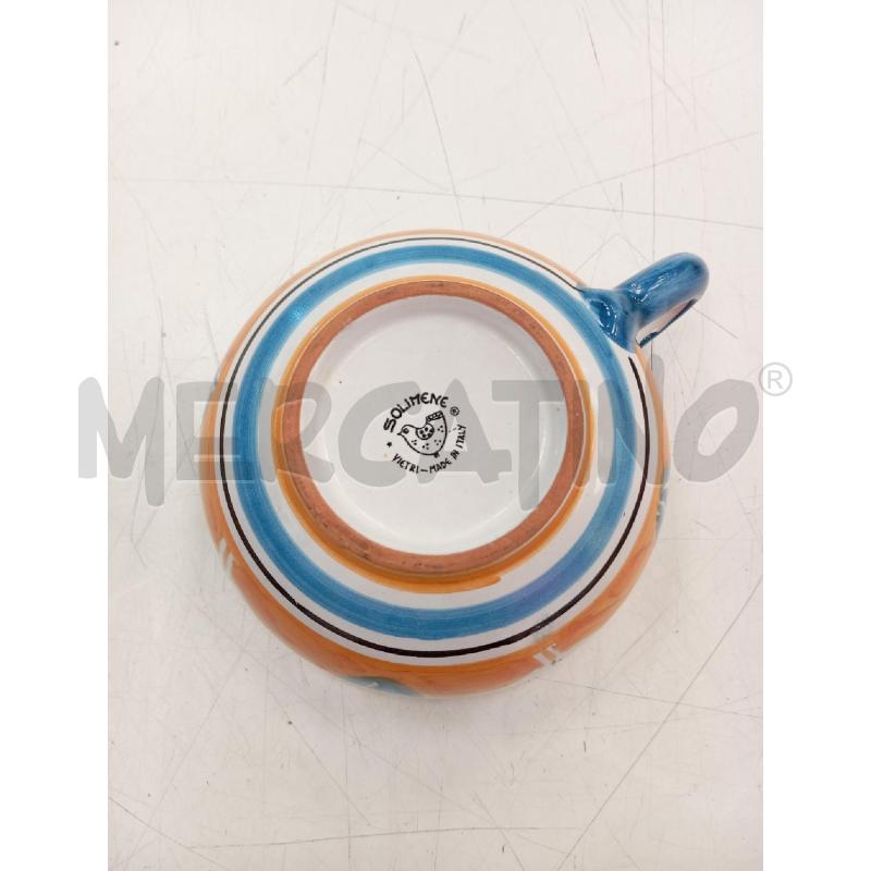 TAZZA SOLIMENE ARANCIONE  | Mercatino dell'Usato Verona fiera 3