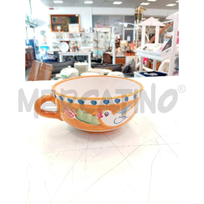 TAZZA SOLIMENE VIETRI ARANCIONE | Mercatino dell'Usato Verona fiera 1