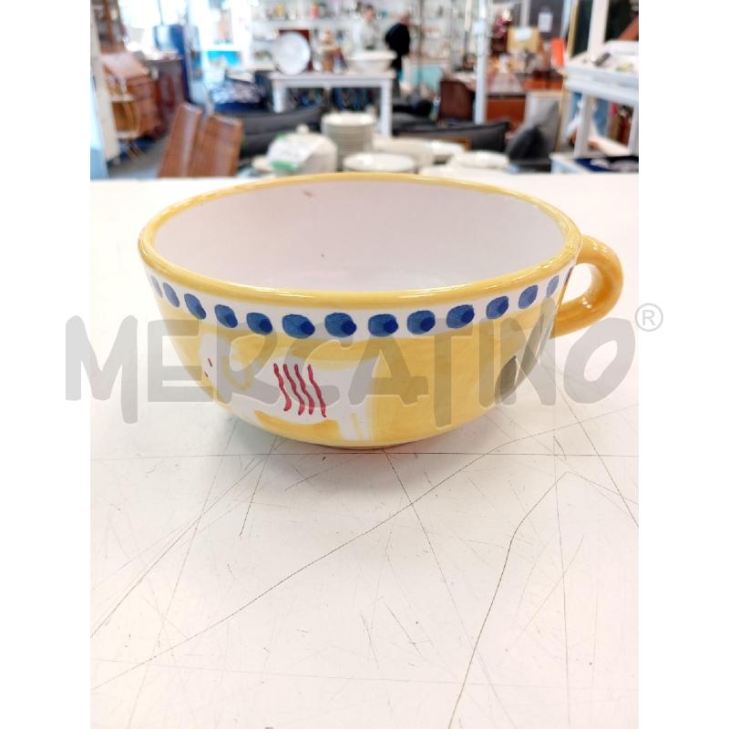 TAZZA SOLIMENE VIETRI GIALLA | Mercatino dell'Usato Verona fiera 1