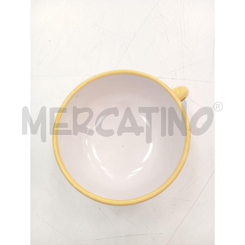 TAZZA SOLIMENE VIETRI GIALLA | Mercatino dell'Usato Verona fiera 2