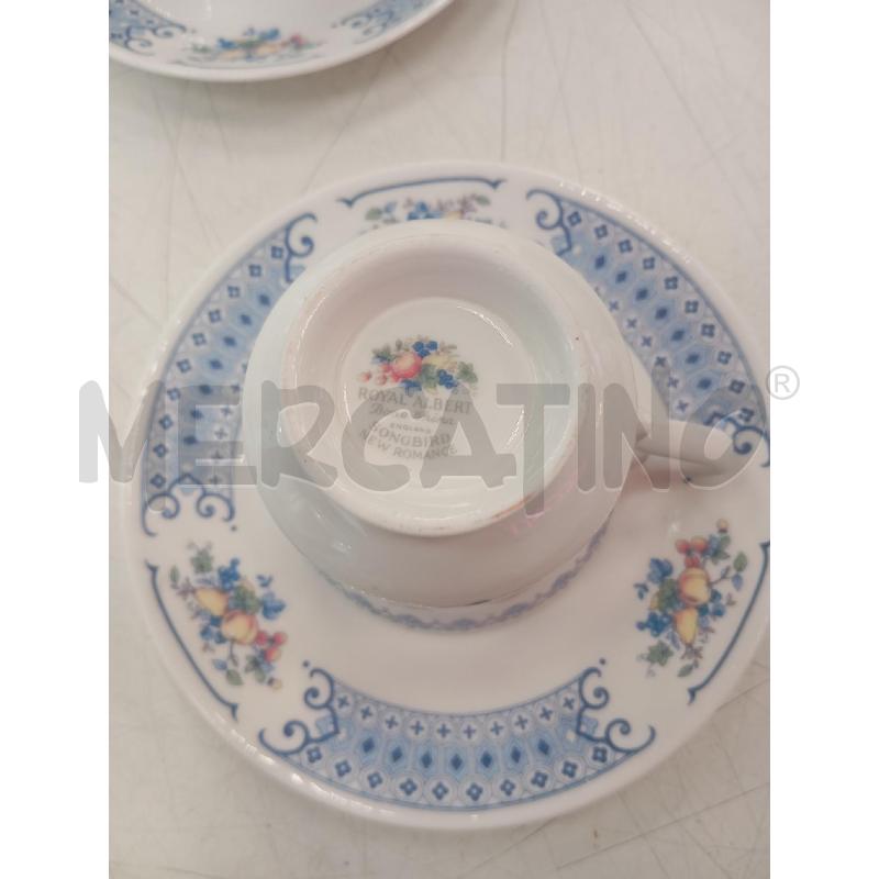 TAZZE PZ. 6+ZUCCHERIERA ROYAL ALBERT SONGBIRD | Mercatino dell'Usato Verona fiera 5