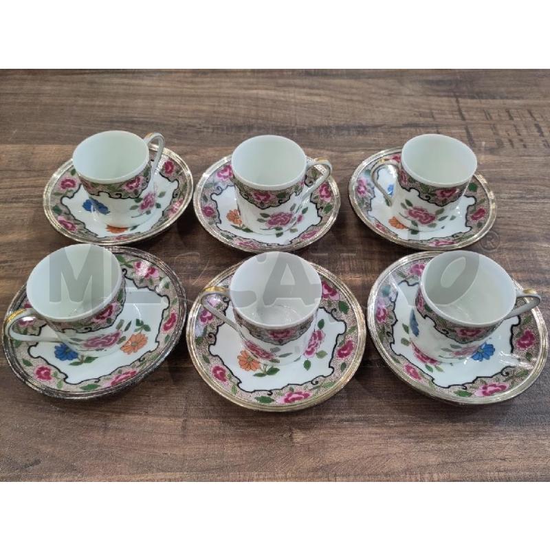 TAZZINE LIMOGES PZ.6 CLOISONNE B/MET  | Mercatino dell'Usato Verona fiera 1